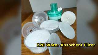 HME-filterpapierrol met absorptie