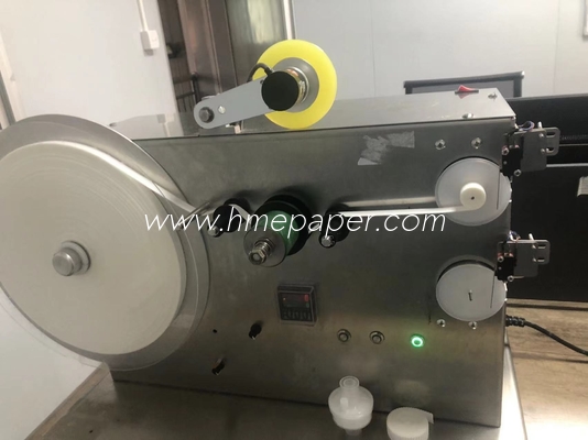 kopen Hoogprecisie HMEF Kleefstrookrolmachine HME Filterpapier Winding Machine voor 10kg belasting / 50Hz frequentie online manufacture