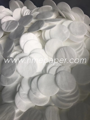 kopen Circulair 50 mm bacteriële filterpapier 3 mm 30 bar maximale werkdruk HME filterpapier online manufacture