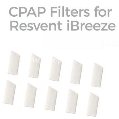kopen Druk van 15 bar Bacteriële virale filterpapier voor Resvent iBreeze Filter CPAP Filter online manufacture