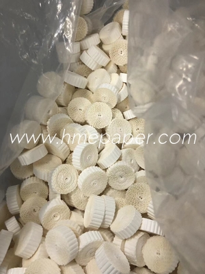 Durability Cotton Core Absorbent Filter Paper Medical Grade MSDS Certified White Color 2 Levels