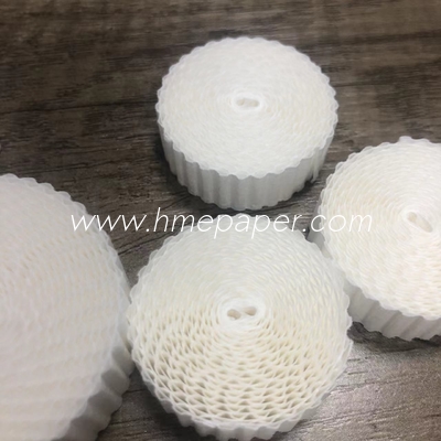 kopen Gepersonaliseerde diameter HME filterpapier absorberend gegolfd papierrolletje voor filtratie 99,99% online manufacture