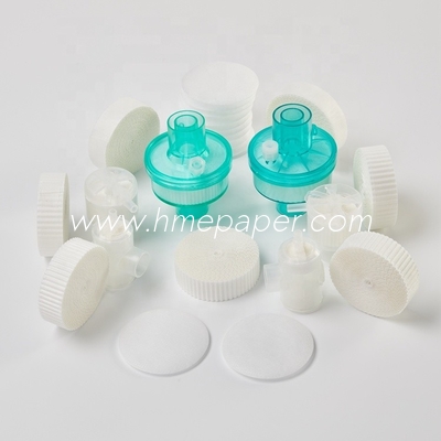 Medical HMEF HME Filter Paper Breathing Circuit Filter Corrugated filter Paper