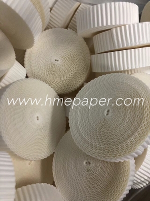 Durability Cotton Core Absorbent Filter Paper Medical Grade MSDS Certified White Color 2 Levels